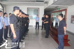 运开公安分局与机场公安分局巡警加强协同训练